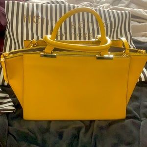 Henri Bendel crossbody leather bag.